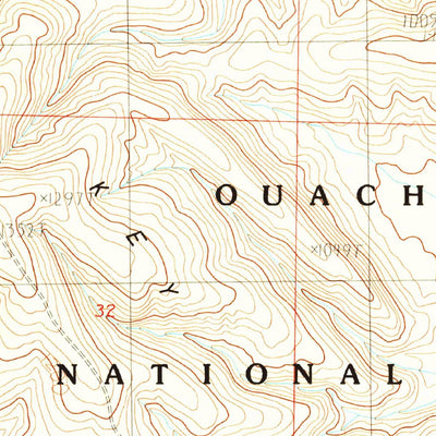 United States Geological Survey Boles, AR (1983, 24000-Scale) digital map