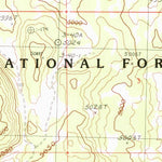 United States Geological Survey Boles Meadow East, CA (1990, 24000-Scale) digital map