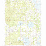 United States Geological Survey Boles Meadow West, CA (1990, 24000-Scale) digital map