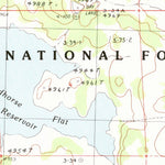 United States Geological Survey Boles Meadow West, CA (1990, 24000-Scale) digital map