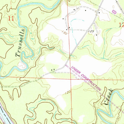 United States Geological Survey Boligee, AL (1970, 24000-Scale) digital map