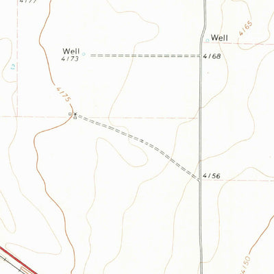 United States Geological Survey Bolin, TX (1973, 24000-Scale) digital map