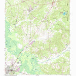 United States Geological Survey Bolivar East, TN (1961, 24000-Scale) digital map