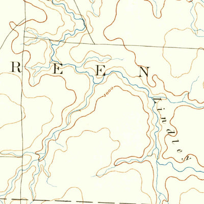 United States Geological Survey Bolivar, MO (1892, 125000-Scale) digital map