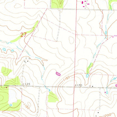 United States Geological Survey Bolivar, MO (1961, 24000-Scale) digital map