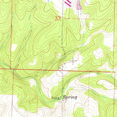 United States Geological Survey Bolivar, MO (1961, 24000-Scale) digital map