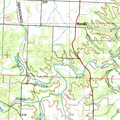 United States Geological Survey Bolivar, MO (1984, 100000-Scale) digital map
