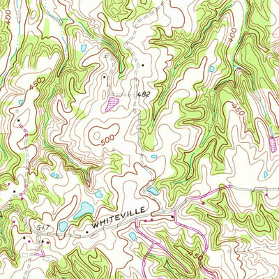 United States Geological Survey Bolivar West, TN (1961, 24000-Scale) digital map