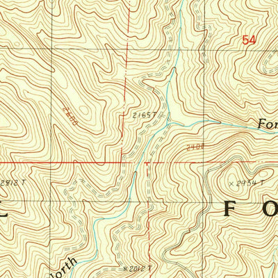 United States Geological Survey Bollibokka Mountain, CA (1990, 24000-Scale) digital map