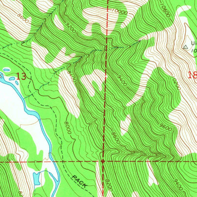 United States Geological Survey Bollie Lake, UT (1965, 24000-Scale) digital map