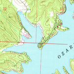 United States Geological Survey Bollinger Creek, MO (1959, 24000-Scale) digital map