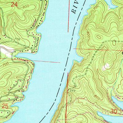 United States Geological Survey Bollinger Creek, MO (1959, 24000-Scale) digital map