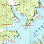 United States Geological Survey Bollinger Creek, MO (1983, 24000-Scale) digital map