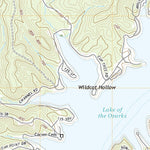 United States Geological Survey Bollinger Creek, MO (2021, 24000-Scale) digital map