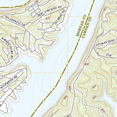 United States Geological Survey Bollinger Creek, MO (2021, 24000-Scale) digital map