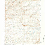 United States Geological Survey Bolten Ranch, WY (1956, 62500-Scale) digital map