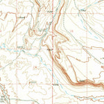 United States Geological Survey Bolten Ranch, WY (1956, 62500-Scale) digital map