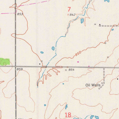 United States Geological Survey Bolton, KS (1959, 24000-Scale) digital map