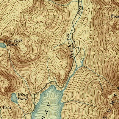 United States Geological Survey Bolton Landing, NY (1897, 62500-Scale) digital map