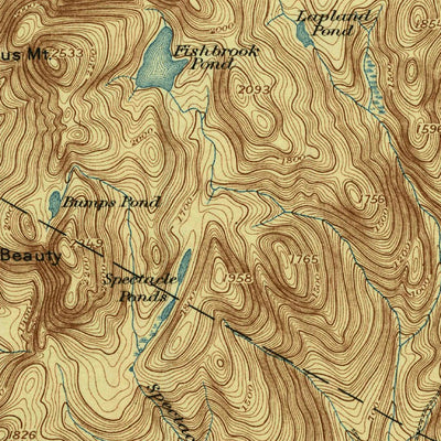 United States Geological Survey Bolton Landing, NY (1897, 62500-Scale) digital map