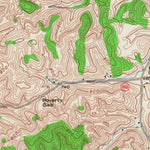 United States Geological Survey Boltsfork, KY (1953, 24000-Scale) digital map