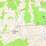United States Geological Survey Boltsfork, KY (1971, 24000-Scale) digital map