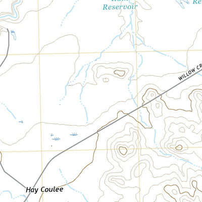 United States Geological Survey Bomber Coulee, MT (2020, 24000-Scale) digital map