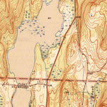 United States Geological Survey Bomoseen, VT (1944, 31680-Scale) digital map