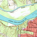 United States Geological Survey Bon Air, VA (1964, 24000-Scale) digital map