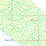 United States Geological Survey Bon Secour Bay, AL (1980, 24000-Scale) digital map