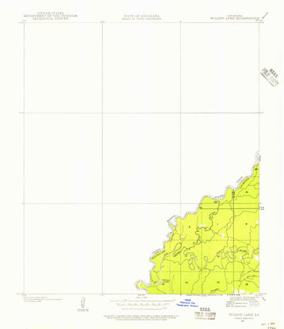 United States Geological Survey Bon Wier, TX-LA (1935, 31680-Scale) digital map