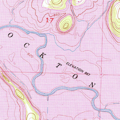 United States Geological Survey Bona, MO (1956, 24000-Scale) digital map