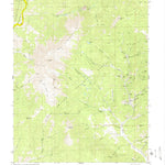 United States Geological Survey Bonanza, CO (1980, 24000-Scale) digital map