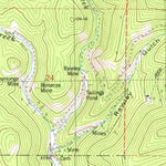 United States Geological Survey Bonanza, CO (1980, 24000-Scale) digital map