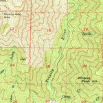 United States Geological Survey Bonanza King, CA (1955, 62500-Scale) digital map