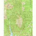 United States Geological Survey Bonanza King, CA (1969, 62500-Scale) digital map