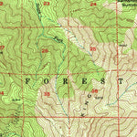 United States Geological Survey Bonanza King, CA (1969, 62500-Scale) digital map