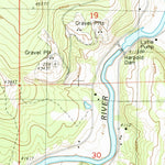 United States Geological Survey Bonanza, OR (1988, 24000-Scale) digital map