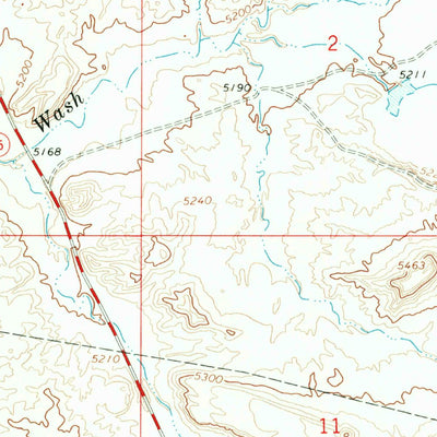 United States Geological Survey Bonanza, UT (1968, 24000-Scale) digital map