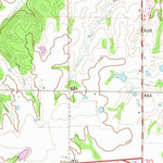 United States Geological Survey Bonaparte, IA (1968, 24000-Scale) digital map