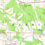 United States Geological Survey Bonaparte, IA (1968, 24000-Scale) digital map