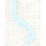 United States Geological Survey Bond Bottom, SD (1974, 24000-Scale) digital map