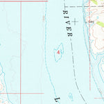 United States Geological Survey Bond Bottom, SD (1974, 24000-Scale) digital map