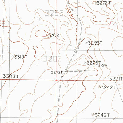United States Geological Survey Bond Draw, NM (1985, 24000-Scale) digital map