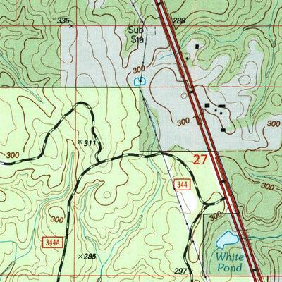 United States Geological Survey Bond, MS (2000, 24000-Scale) digital map