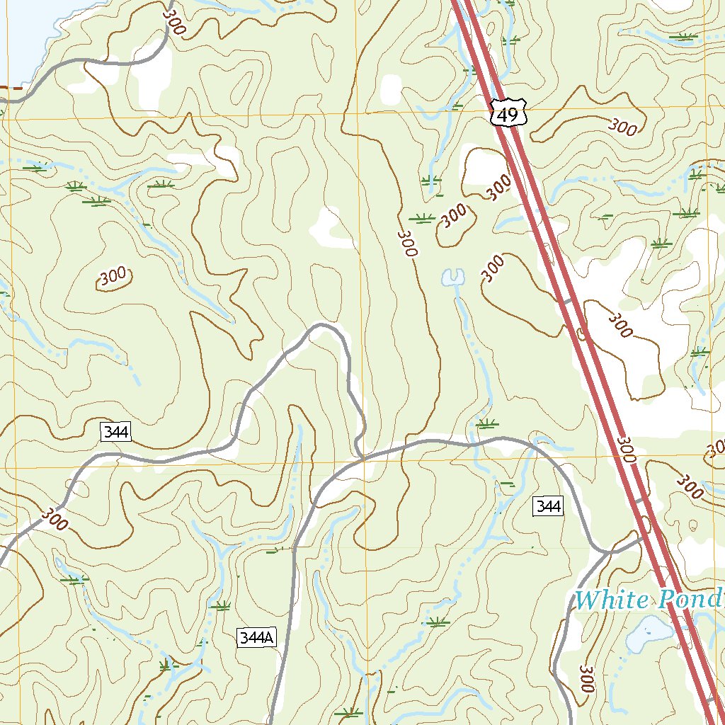 Bond, MS (2021, 24000-Scale) Map by United States Geological Survey ...