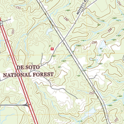 United States Geological Survey Bond, MS (2021, 24000-Scale) digital map