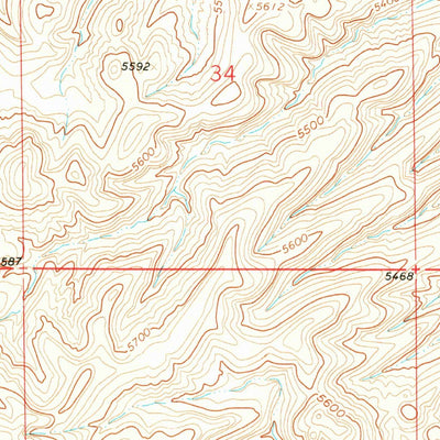 United States Geological Survey Bond, MT (1962, 24000-Scale) digital map