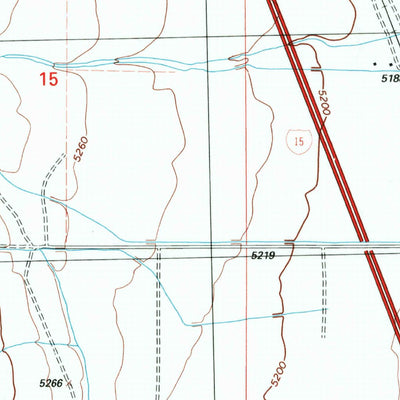 United States Geological Survey Bond, MT (1997, 24000-Scale) digital map