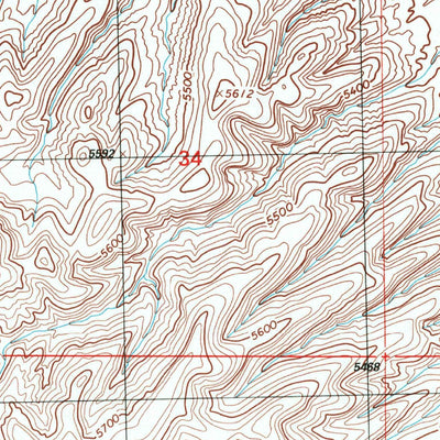United States Geological Survey Bond, MT (1997, 24000-Scale) digital map